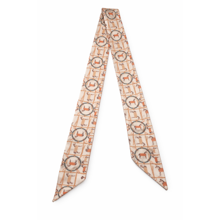TWILLY SCARF - HORSES