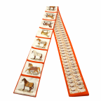 TWILLY SCARF - ORANGE HORSEBIT