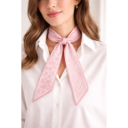 TWILLY SCARF - LIGHT PINK 