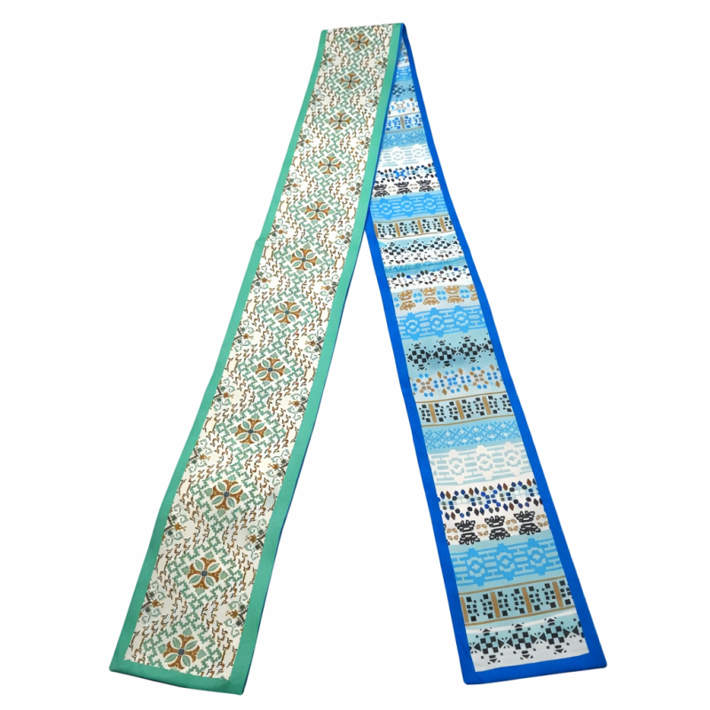 TWILLY SCARF - BLUE 
