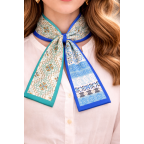 TWILLY SCARF - BLUE 