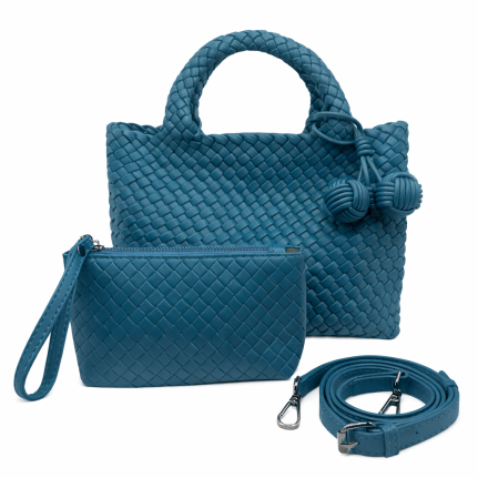 WOVEN TOTE BAG - JEAN 