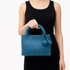 WOVEN TOTE BAG - JEAN 