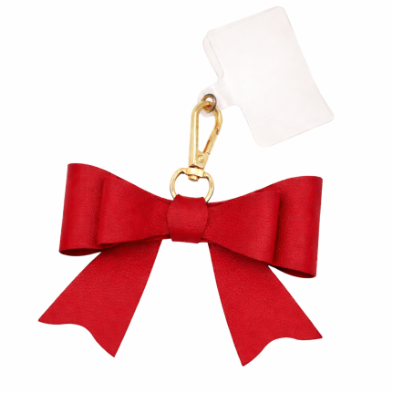 BOW KEYCHAIN - RED 