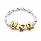 USA BRACELET - WHITE 