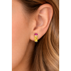 STUD EARRINGS - PENCIL & BUS 