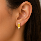 STUD EARRINGS SET - PENCIL 