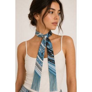 TASSEL TWILLY - LIGHT BLUE 