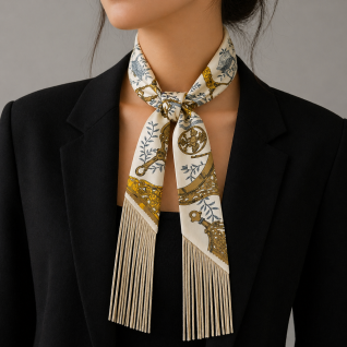 TASSEL TWILLY - WHITE 