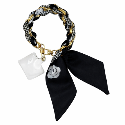 PHONE/ PURSE ACCESSORY - BLACK 