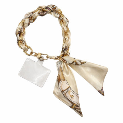 PHONE/ PURSE ACCESSORY - CREAM