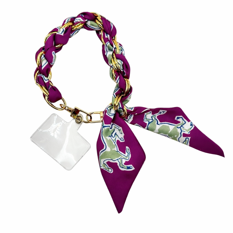 PHONE/ PURSE ACCESSORY - PURPLE