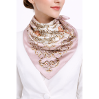 SILK SCARF - LIGHT PINK 