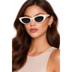SUNGLASSES - CREAM 
