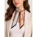 TWILLY SCARF - BROWN ANIMAL 