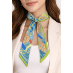 TWILLY SCARF - LIME GREEN 
