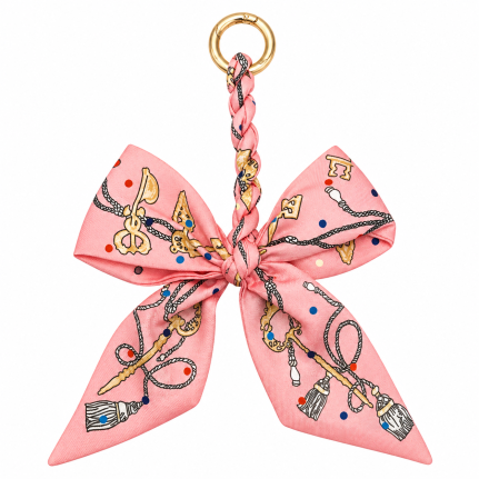 BOW KEYCHAIN - LIGHT PINK 