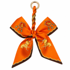 BOW KEYCHAIN - ORANGE 