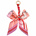 BOW KEYCHAIN - PINK