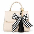 RIBBON BOW TASSEL - ROYAL BLUE 