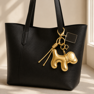 DOG KEYCHAIN - SILVER 