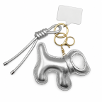 DOG KEYCHAIN - SILVER 
