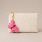 DOG KEYCHAIN CHARM - LIGHT BLUE 