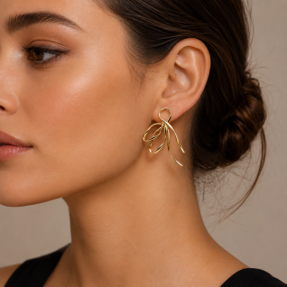 ELEGANT EARRINGS - GOLD 