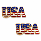 USA EARRINGS - FLAG 