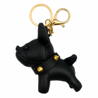FRENCH BULLDOG KEYCHAIN CHARM - BLACK