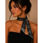 TASSEL TWILLY - GREY & BLACK 