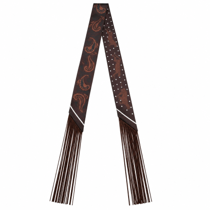 TASSEL TWILLY - DARK BROWN