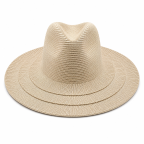 FRINGE STRAW HAT - IVORY 