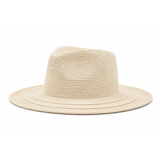 FRINGE STRAW HAT - IVORY 