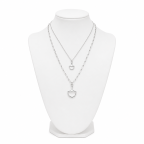 HORSEBIT NECKLACE - SILVER 