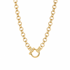 HORSEBIT NECKLACE - GOLD 