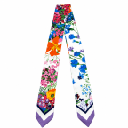 TWILLY SCARF - FLOWERS 