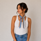 TWILLY SCARF - LIGHT BLUE 