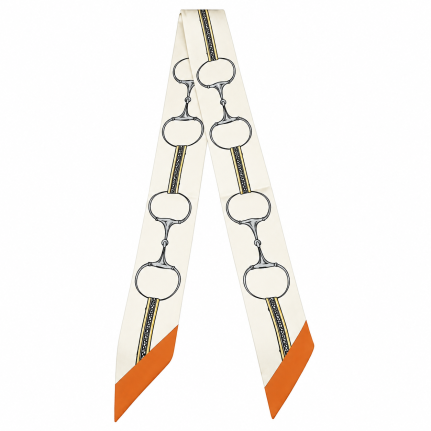 TWILLY SCARF - IVORY 