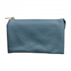 LARGE 5 COMPARTMENT CROSSBODY OR WRISTLET - JEAN BLUE