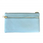 COMPARTMENT CROSSBODY OR WRISTLET - BABY BLUE 