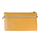 COMPARTMENT CROSSBODY OR WRISTLET - MUSTARD