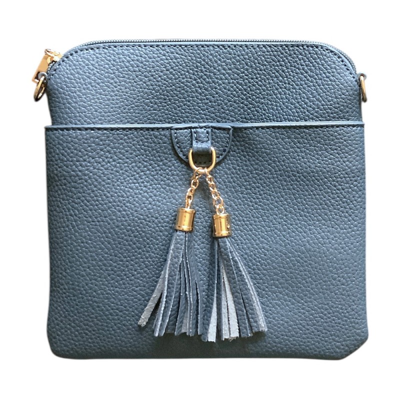 FRINGE CROSSBODY BAG - JEAN 