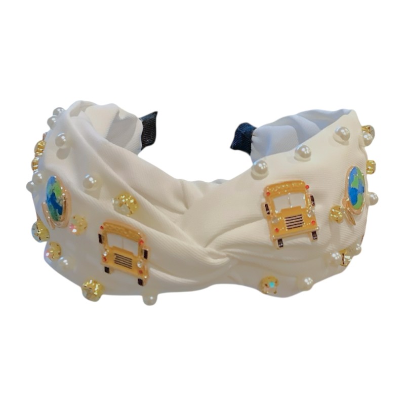 KNOT HEADBAND - SCHOOL BUS 