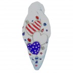 KNOT SEQUIN HEADBAND - FLAG HEARTS 