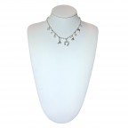 CHARM PEARL WESTERN NECKLACE - GOLD 