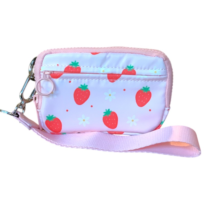 WRISTLET WALLET - STRAWBERRY 