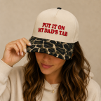 TRUCKER HAT - PUT IT ON MY DAD'S TAB 