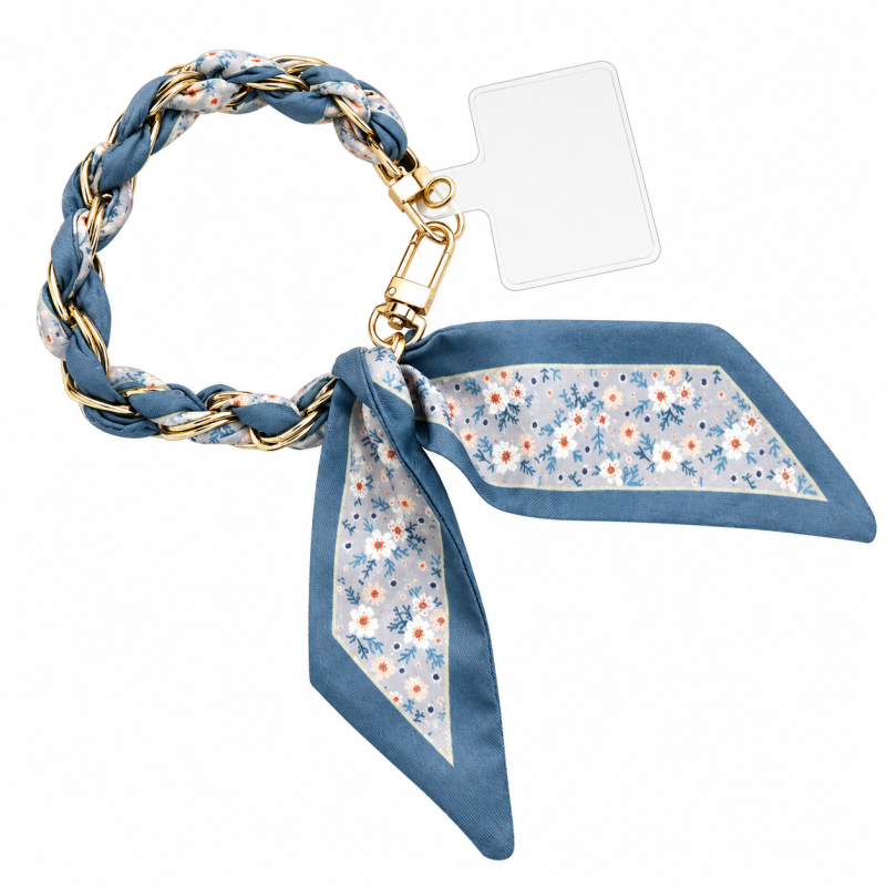 PHONE/ PURSE ACCESSORY - BLUE 