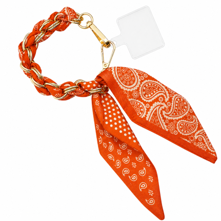 PHONE/ PURSE ACCESSORY - ORANGE 